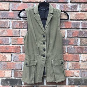 Rag & Bone | Army Green Military Cargo Vest